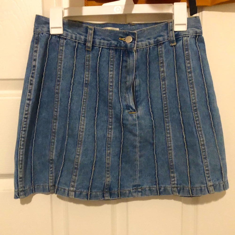 Jean skirt